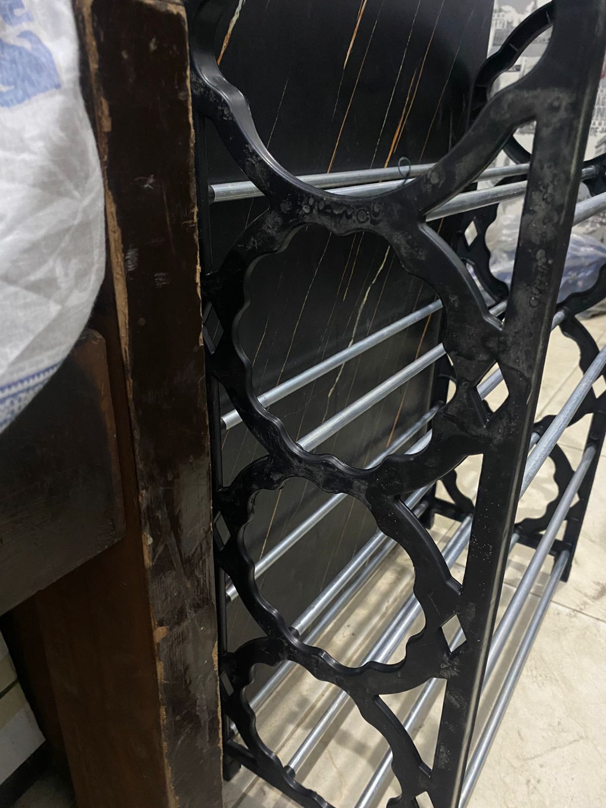 Non-Breakable Floor Standing Shoes Rack – 4 Layer Organizer