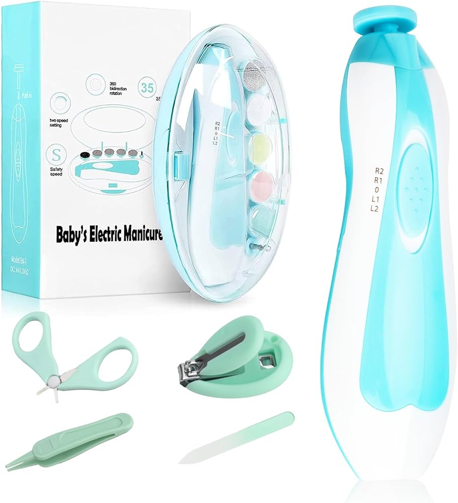 Baby Nail Trimmer – Safe Rounded Edges | Gentle Infant Nail Cutter for Newborns & Toddlers