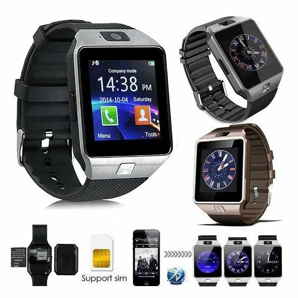 “DZ09 Bluetooth Smartwatch | Touchscreen Smart Watch for Android & iOS”